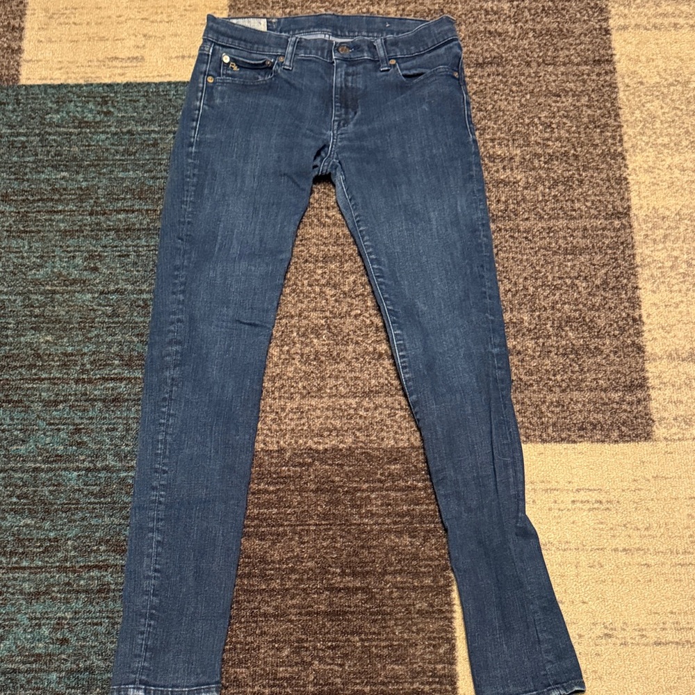 Ralph Lauren Dark Blue Women's Tompkins Skinny Jeans Size 28